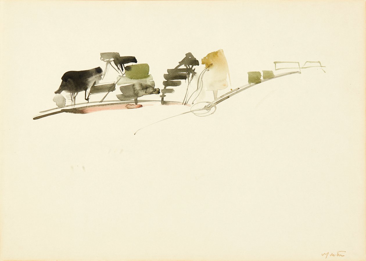 Holy Dean Moor – 1976. január 1. (tinta) alkotó: William Herbert Johnston