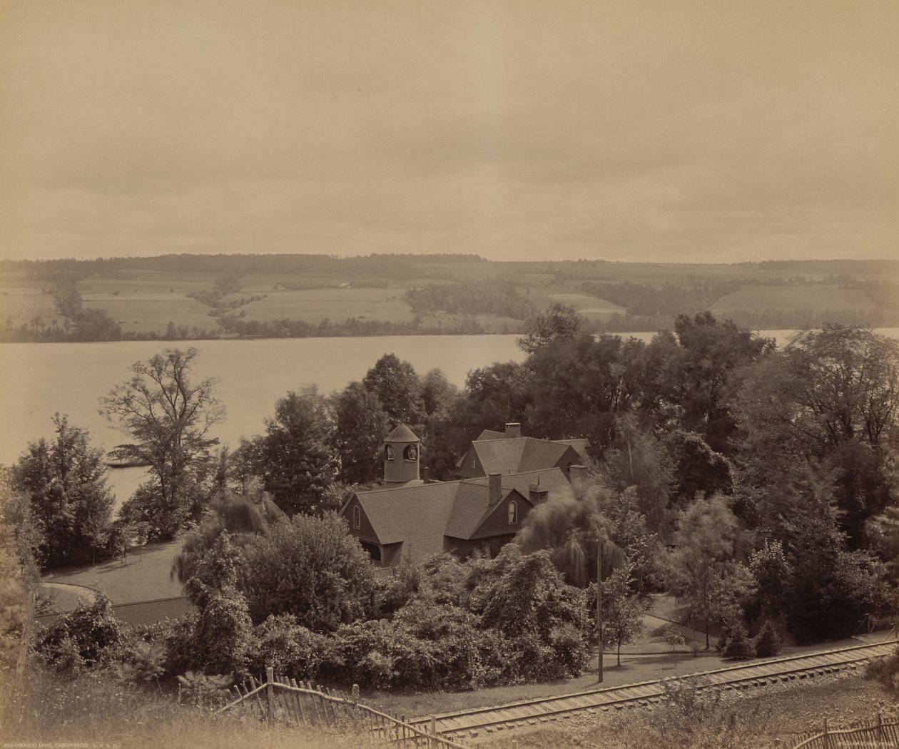 Owasco-tó, Casowasco,c. 1895 (fotó) alkotó: William Herman Rau