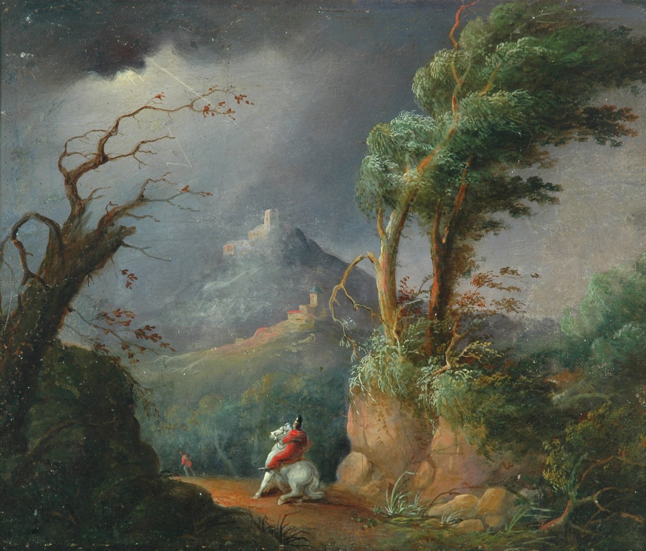 Vihar (olajfestmény a fedélzeten) alkotó: William Hilton