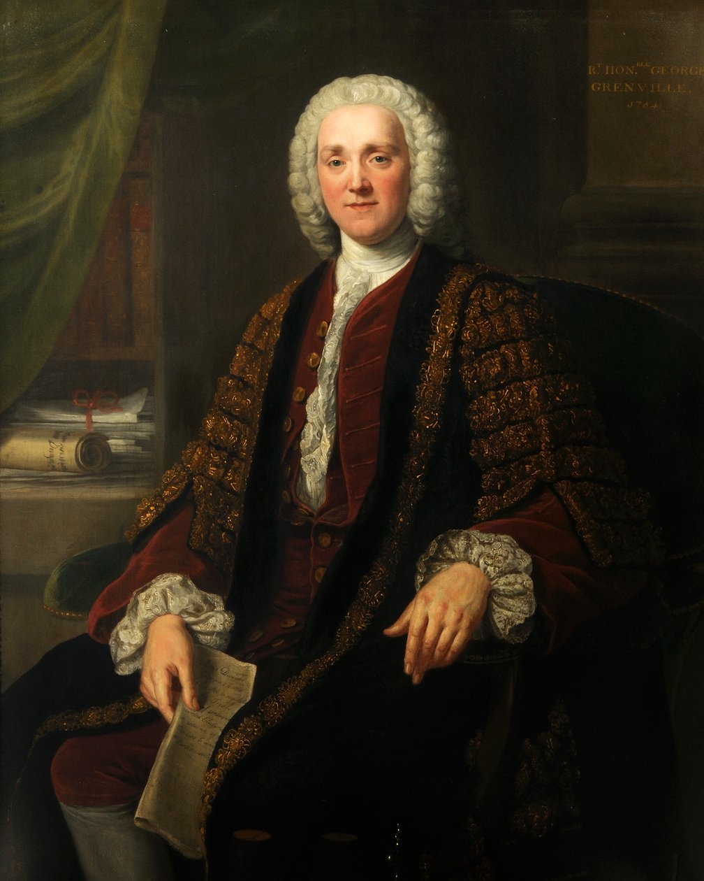 George Grenville (1712-1770) alkotó: William Hoare