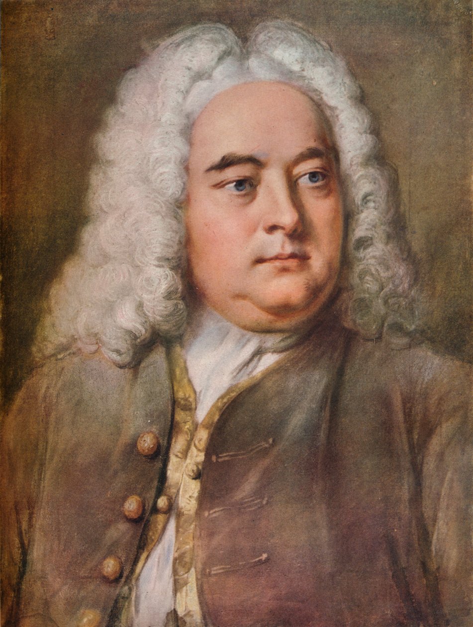Händel, c1740, 1920. alkotó: William Hoare
