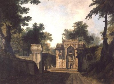 Chunagarh-i mecset bejárati kapuja alkotó: William Hodges