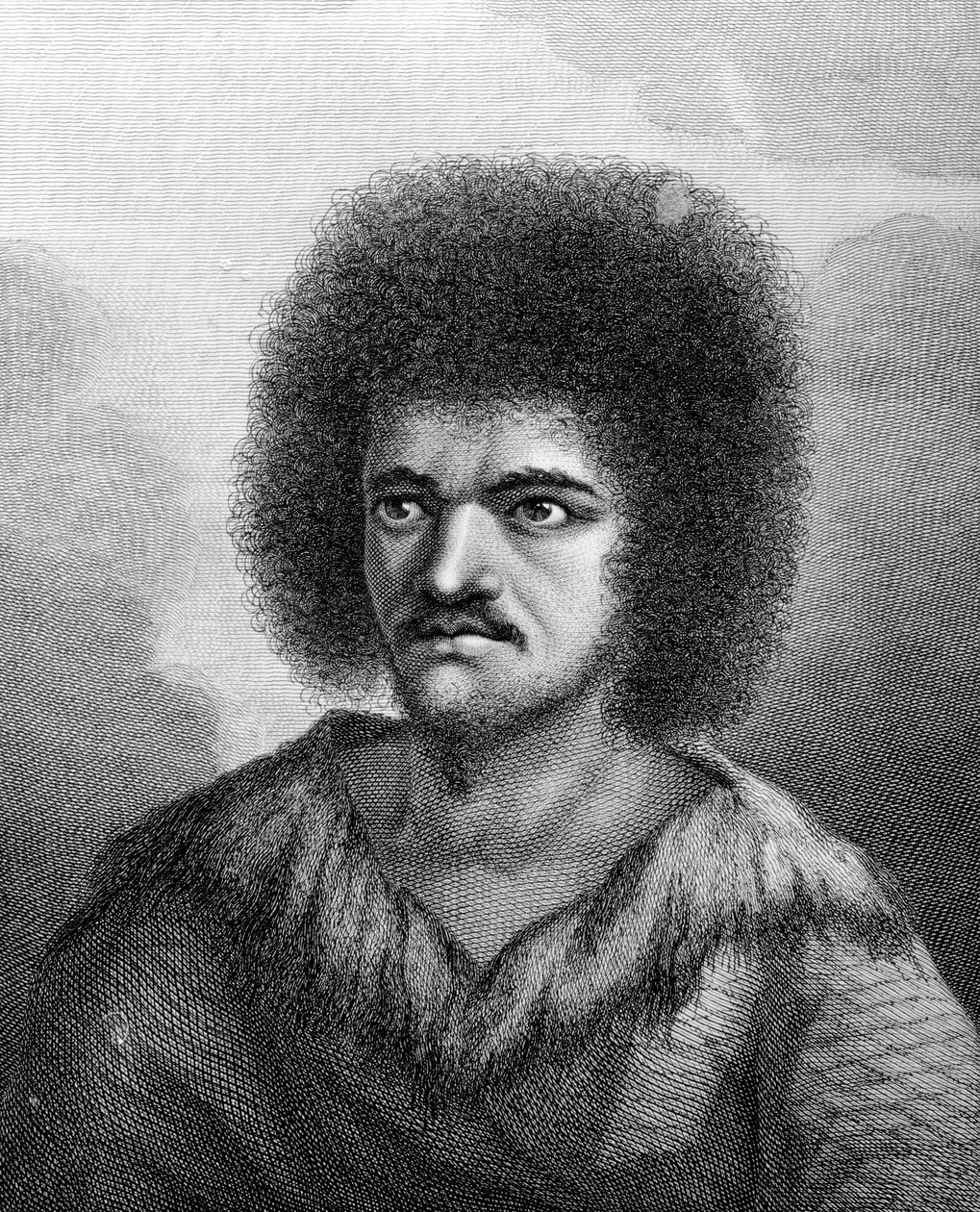 Otto, Otaheite királya, illusztráció James Cook kapitány „Utazás a déli sark felé és a világ körül” című művéből, John Hall metszet, 1777 alkotó: William Hodges