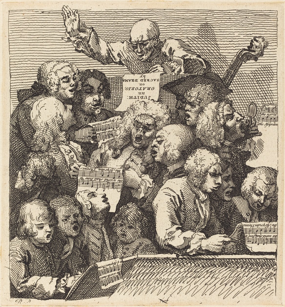 Énekeskórus alkotó: William Hogarth