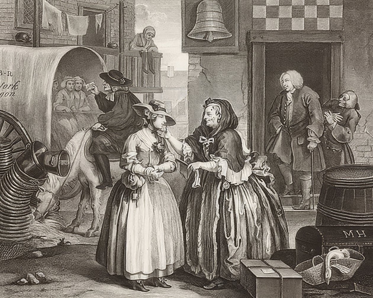 A szajha? 1732 alkotó: William Hogarth