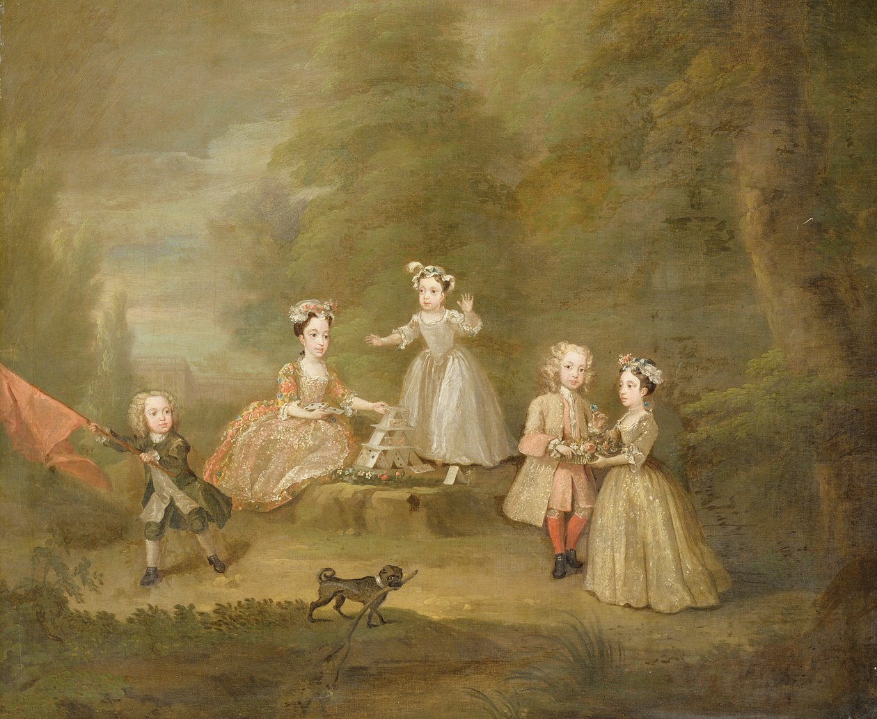 Kártyavár alkotó: William Hogarth