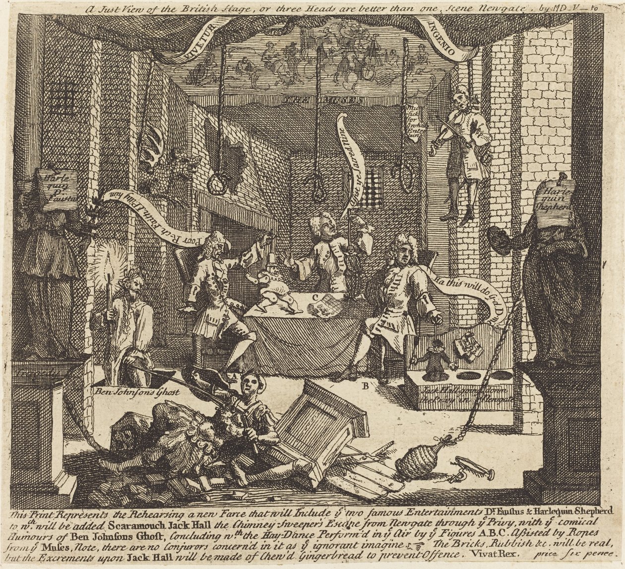 Egy pillantás a brit színpadról alkotó: William Hogarth