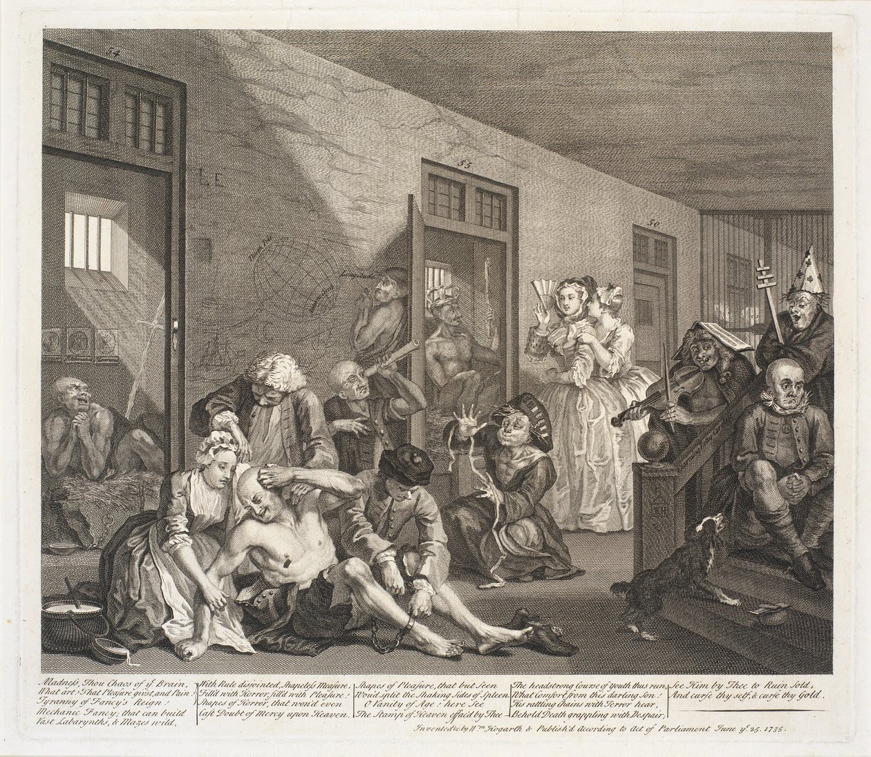 A gereblye fejlődése alkotó: William Hogarth