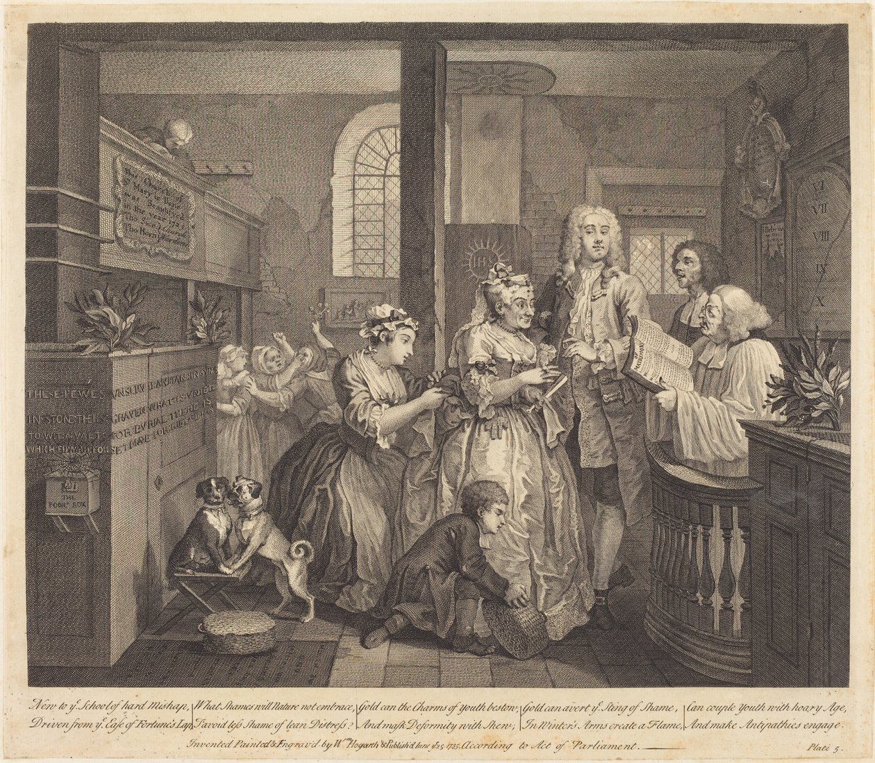 A gereblye fejlődése: pl.5 alkotó: William Hogarth