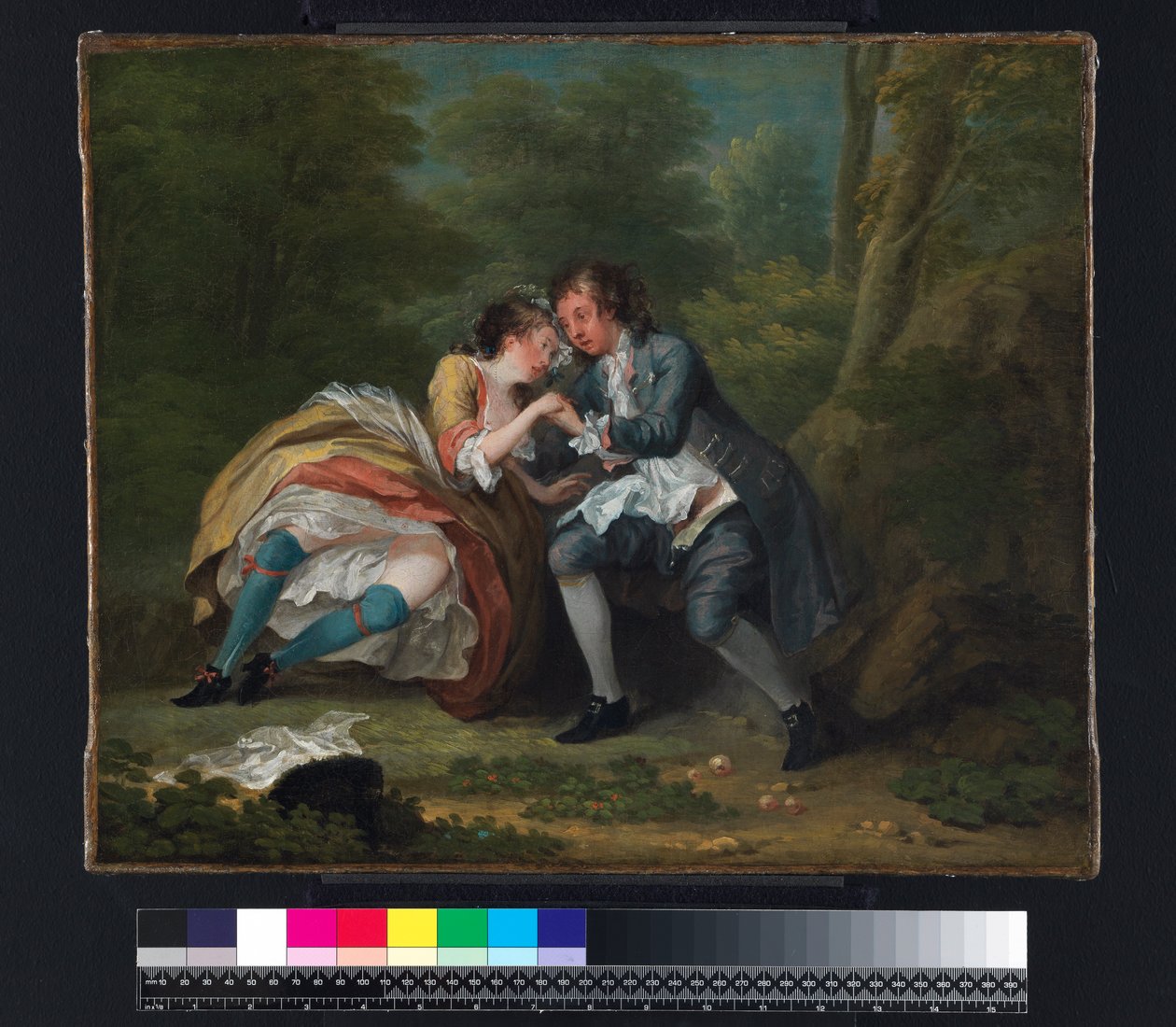 Utána, 1730-31 körül (olaj, vászon) alkotó: William Hogarth