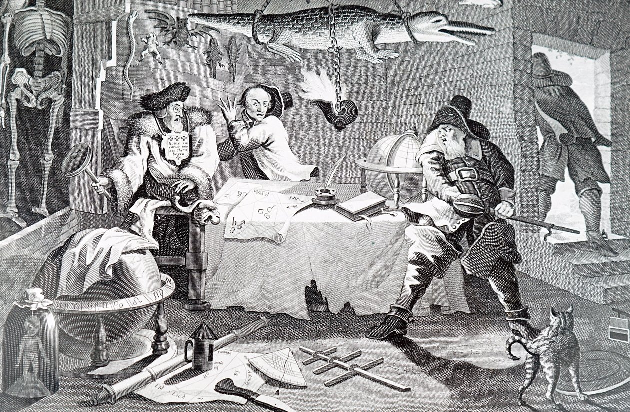 Okkult jelenet alkotó: William Hogarth