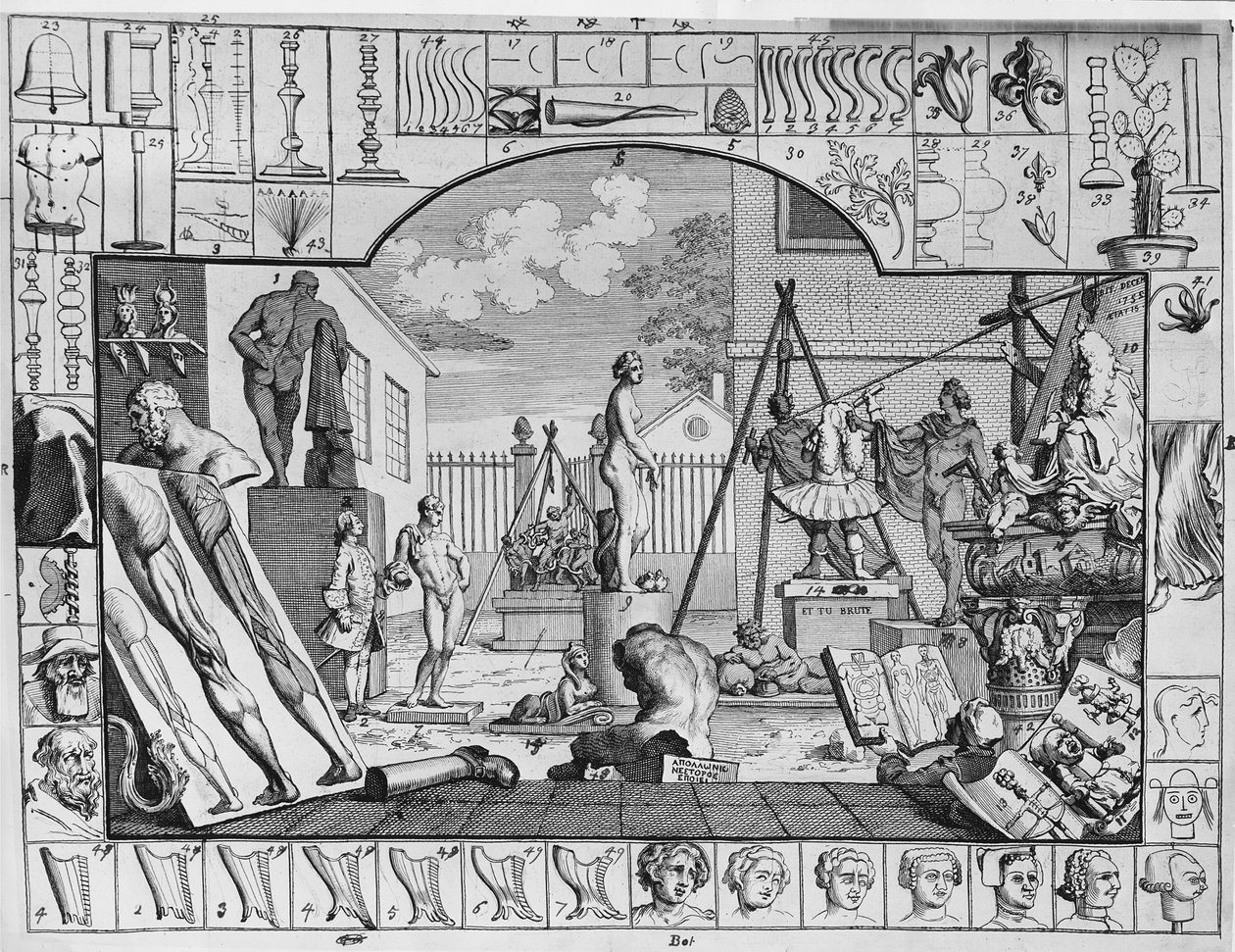 A szépség elemzése, 1. tábla, 1753 alkotó: William Hogarth