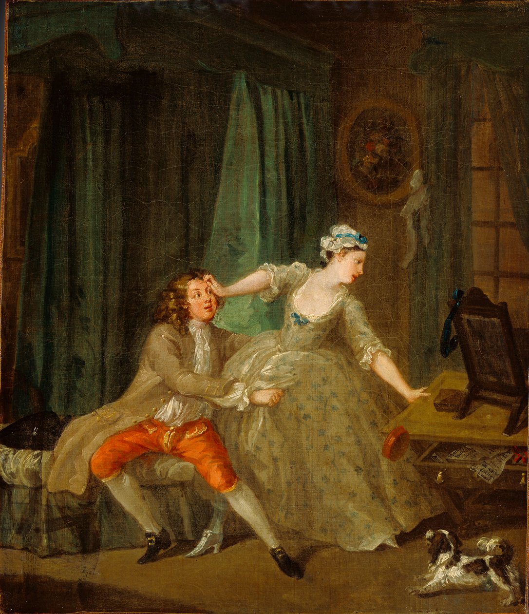 Korábban, 1730-31 körül alkotó: William Hogarth
