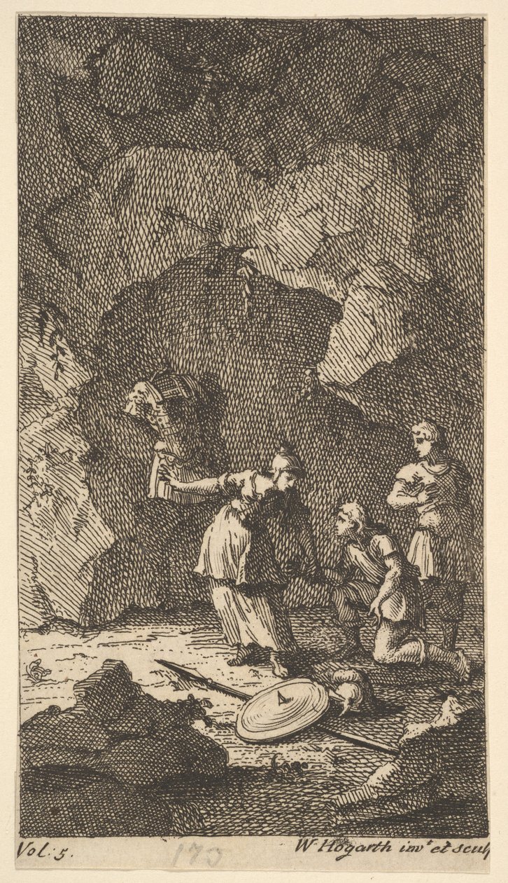 Cassandra, Frontispiece, 4. évf. 5, 1725. alkotó: William Hogarth