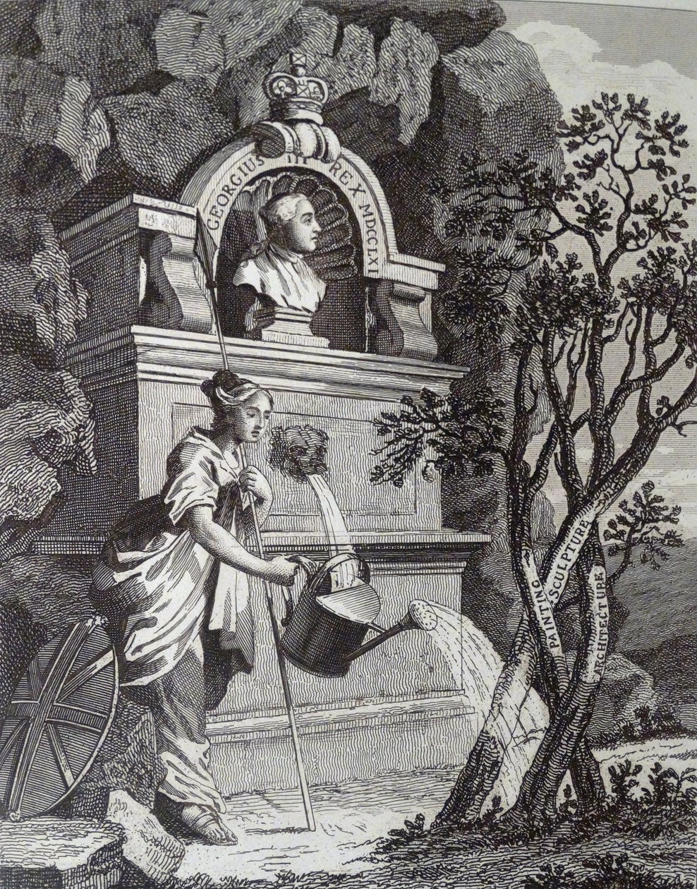 A művészek kiállításának katalógusa alkotó: William Hogarth
