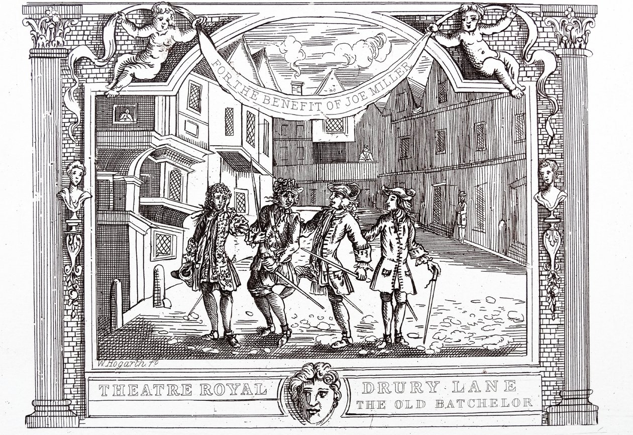 Vígjáték a gúnydoktorral a bohózat szerzőjének javára alkotó: William Hogarth