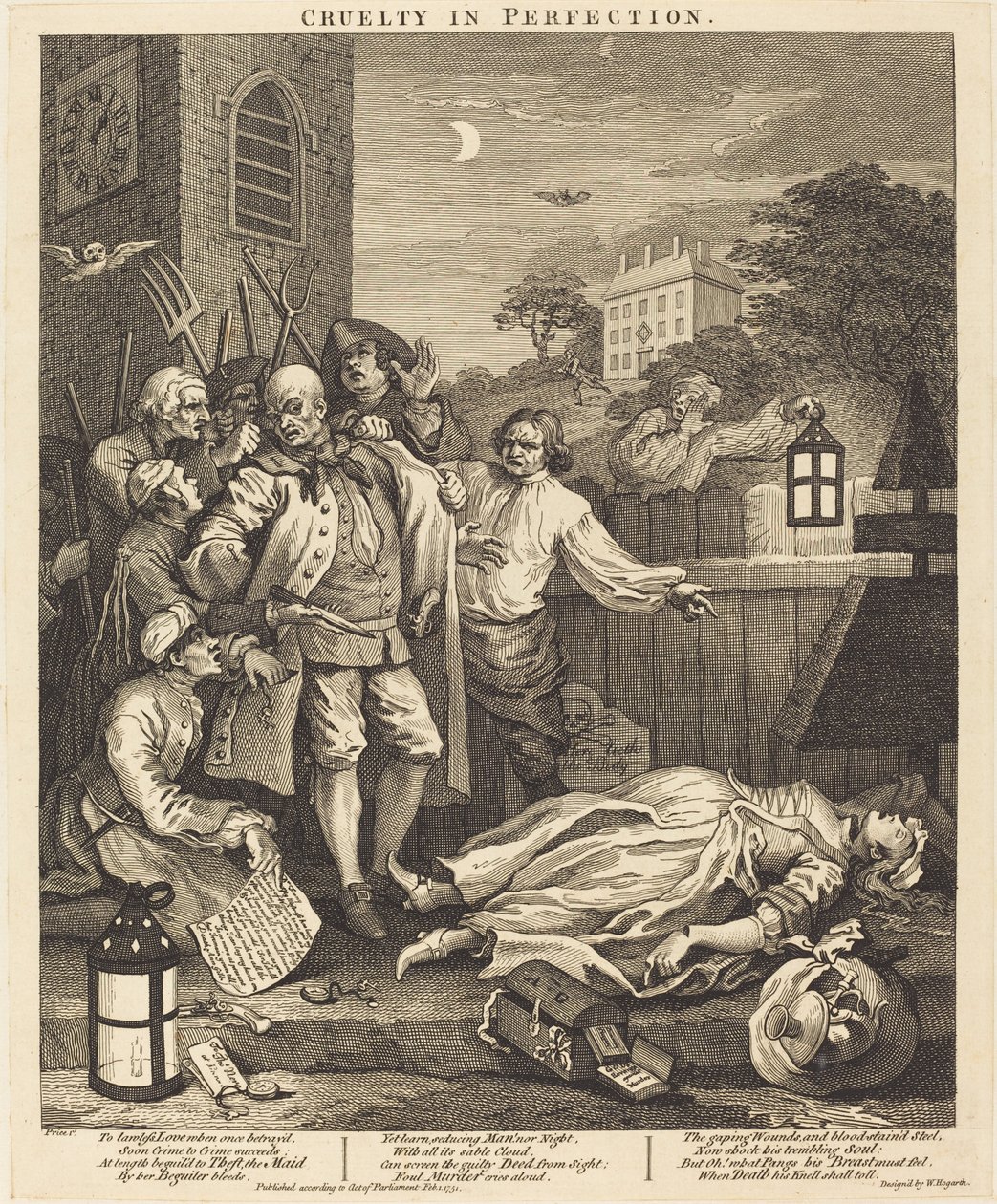Kegyetlenség a tökéletességben alkotó: William Hogarth