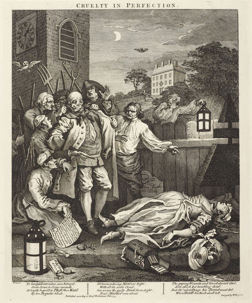 Kegyetlenség a tökéletességben alkotó: William Hogarth