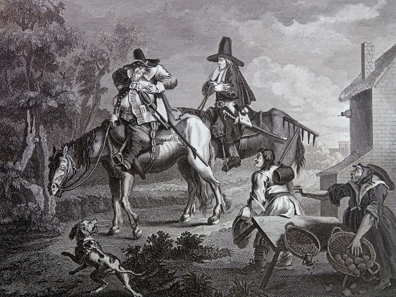 Samuel Butler Hudibras című művének előlapja alkotó: William Hogarth