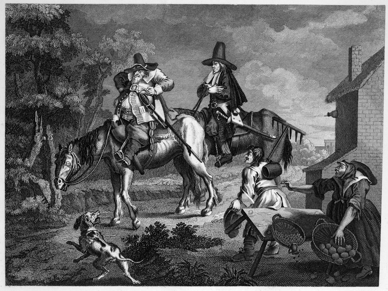 Hudibras Sallies Forth alkotó: William Hogarth