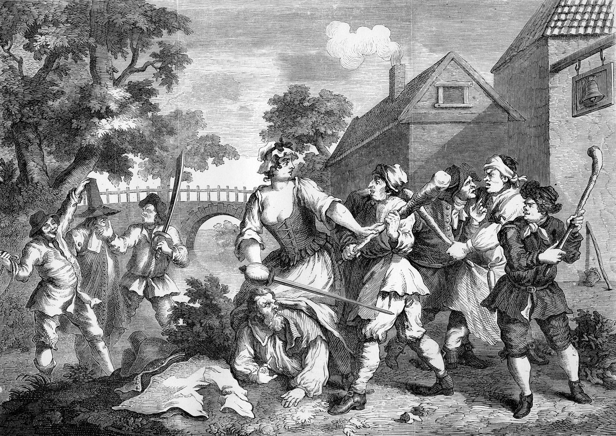Hudibrák William Hogarthtól alkotó: William Hogarth