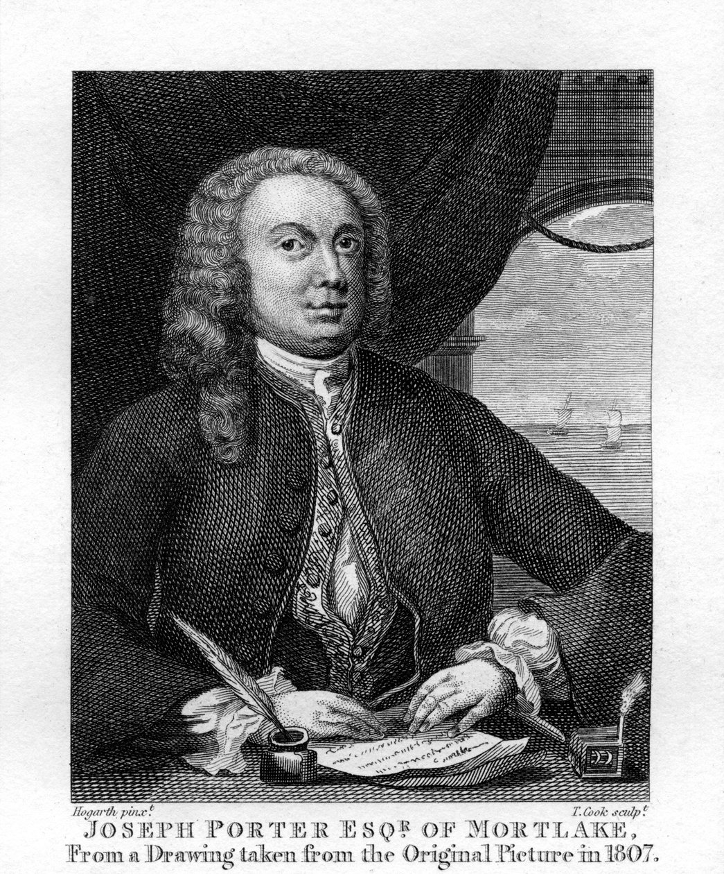Joseph Porter, William Hogarth alkotó: William Hogarth