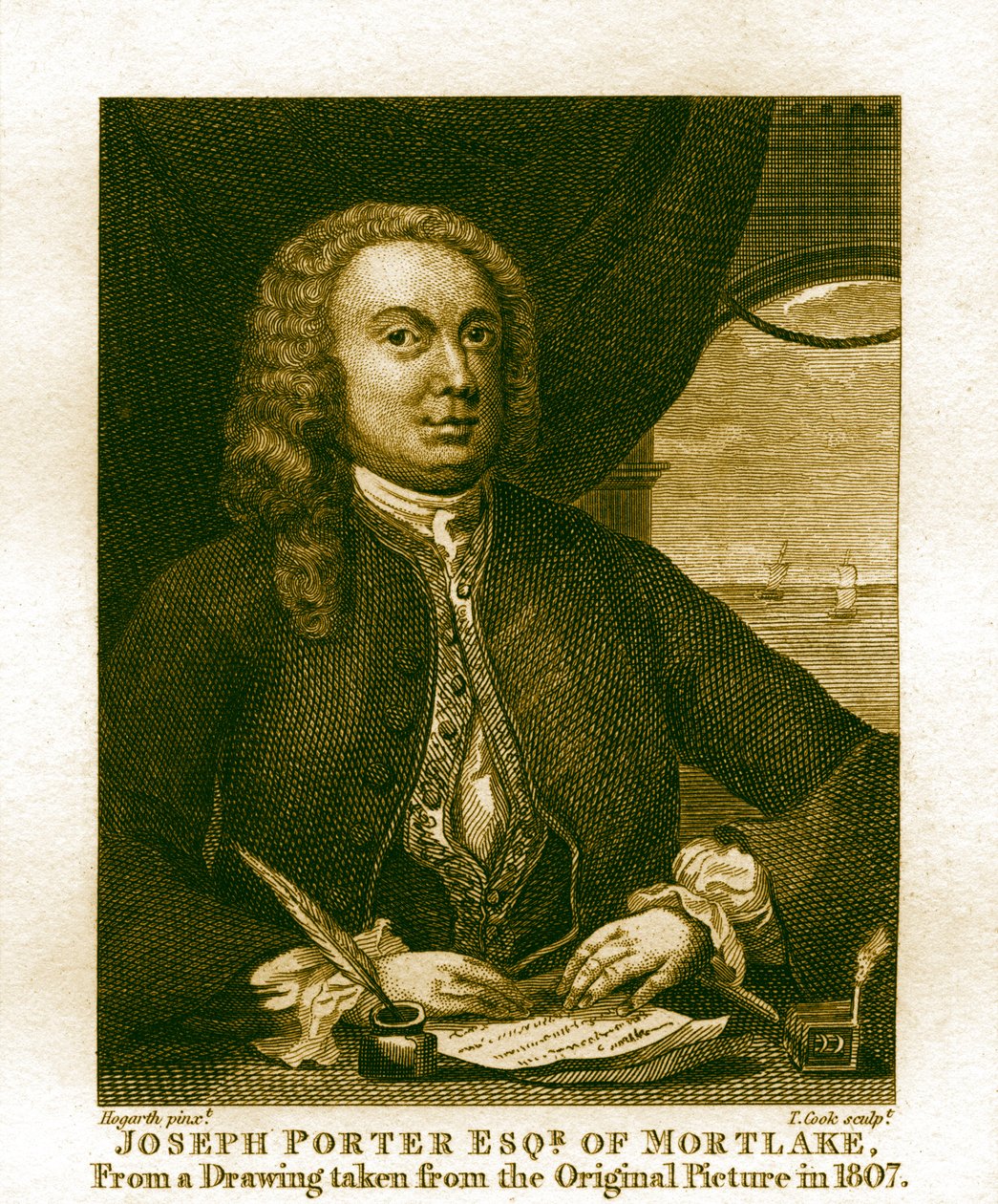 Joseph Porter, William Hogarth alkotó: William Hogarth