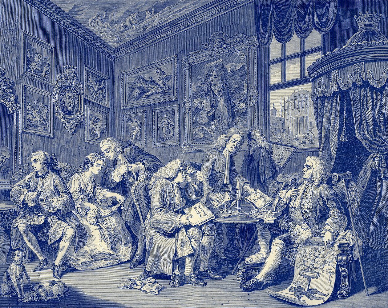 Házasság a la Mode – William Hogarth alkotó: William Hogarth