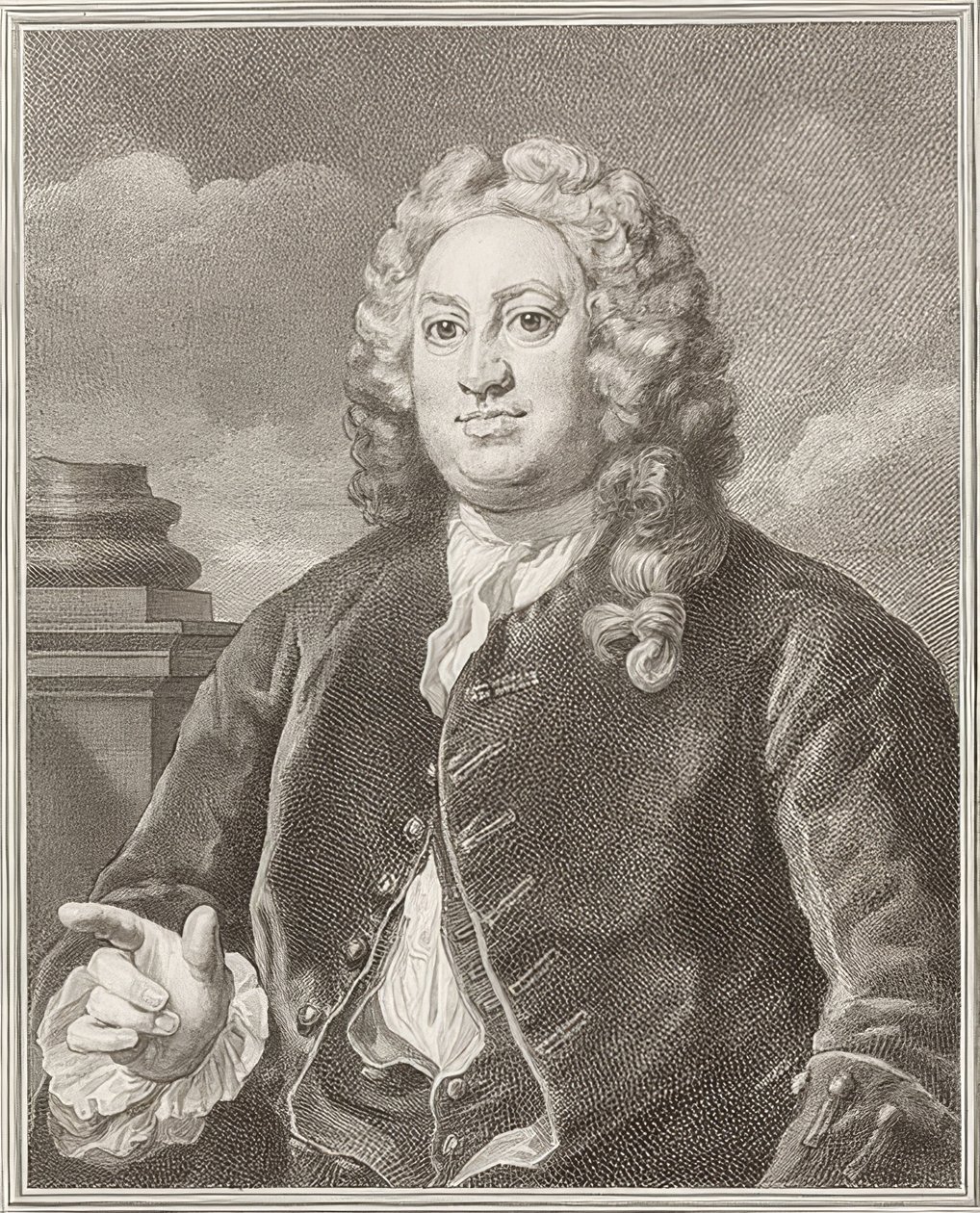 Martin Folkes. 1742 alkotó: William Hogarth