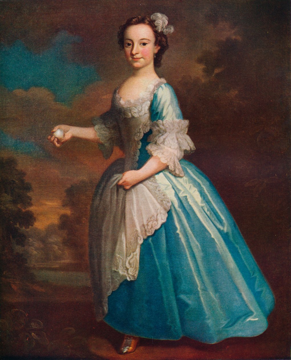Miss Elizabeth Hatch, William Hogarth, 1929 alkotó: William Hogarth