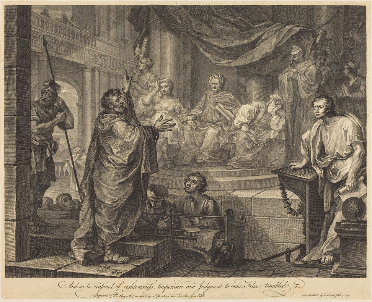 Pál Félix előtt alkotó: William Hogarth