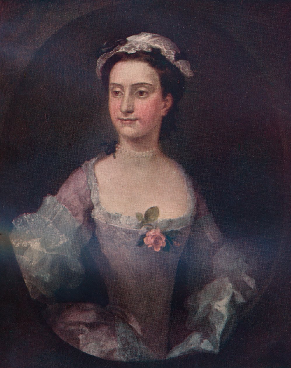 Peg Woffington, 1745, 1911 alkotó: William Hogarth