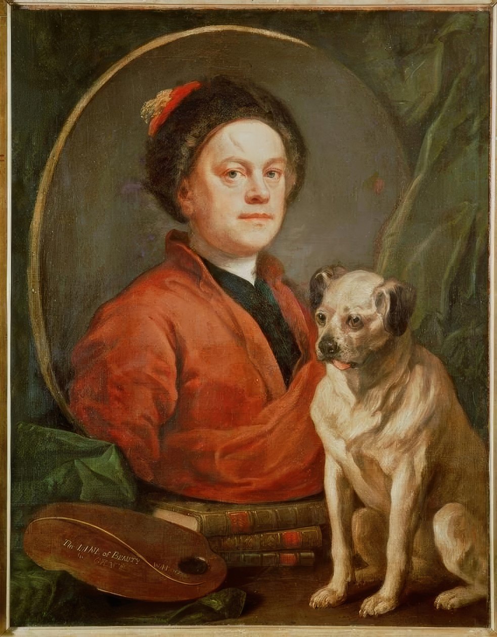 Önarckép alkotó: William Hogarth