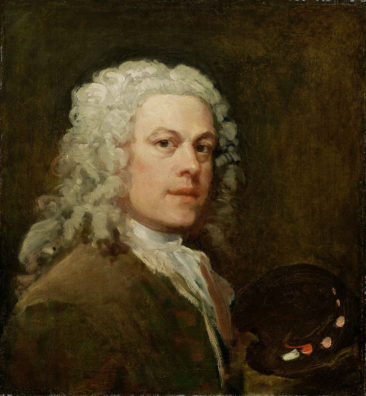 Önarckép, 1735-40 körül alkotó: William Hogarth