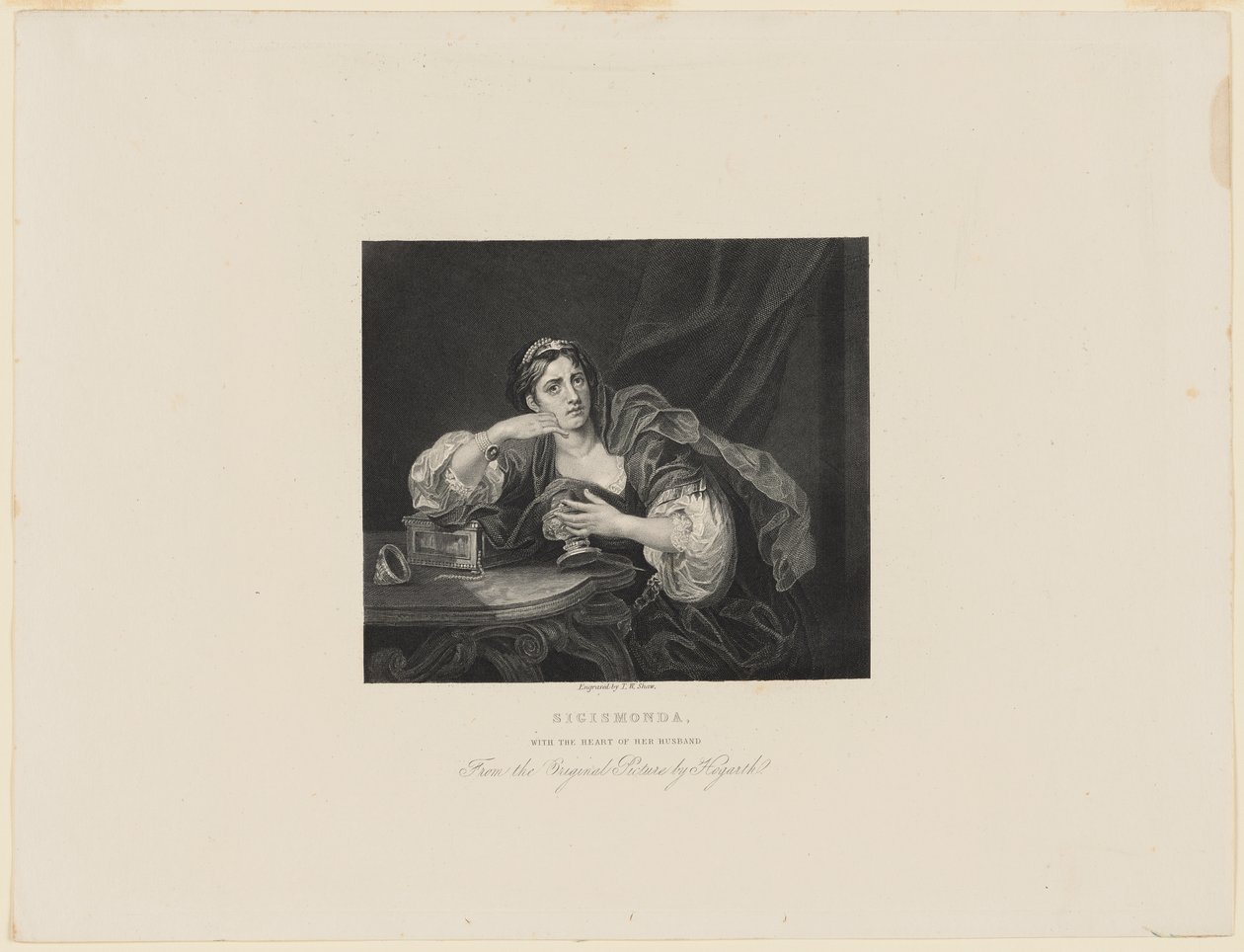 Sigismonda alkotó: William Hogarth