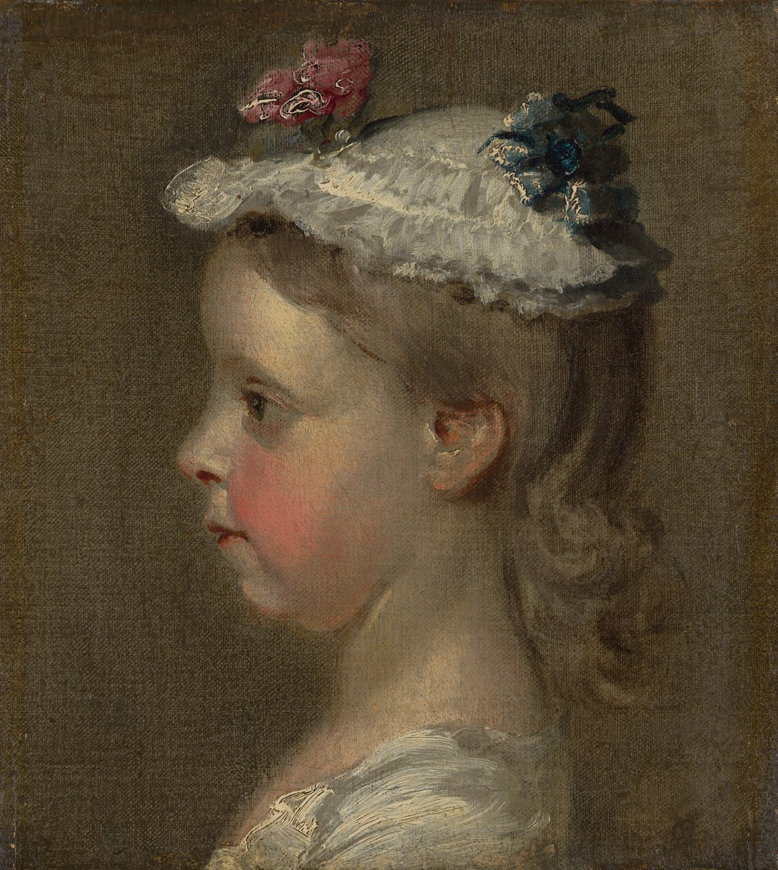 Tanulmány a lány fejéről alkotó: William Hogarth