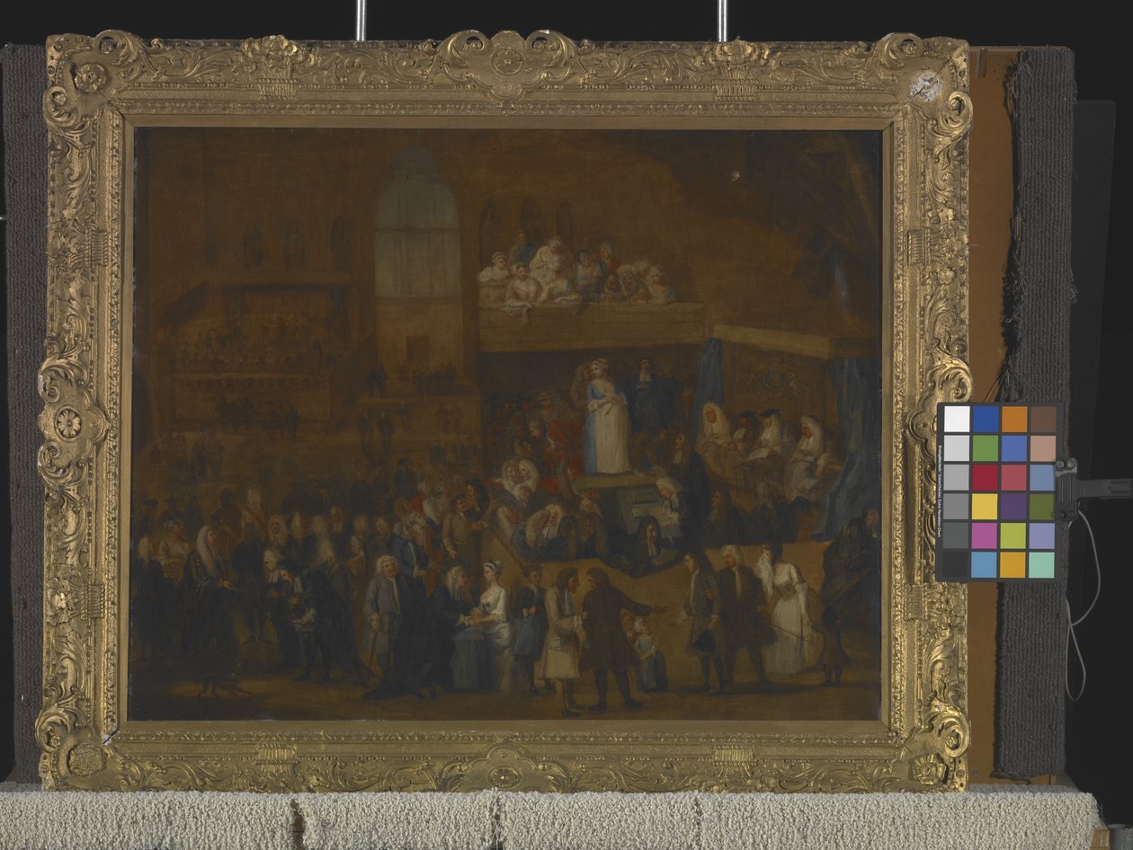 The Assizes Of Westminster Hall (olaj, vászon) alkotó: William Hogarth