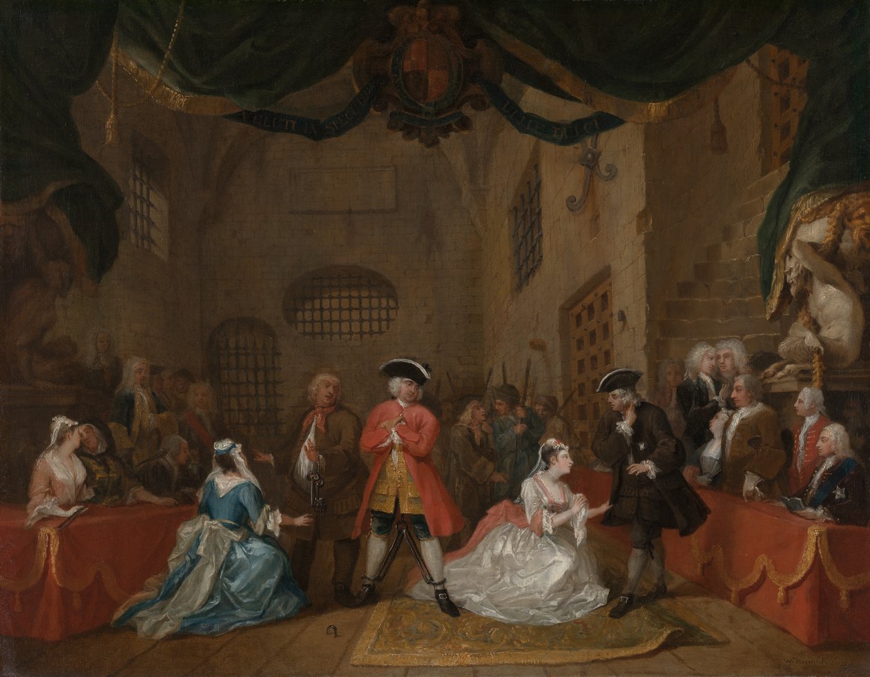 Koldusopera, 1729. alkotó: William Hogarth