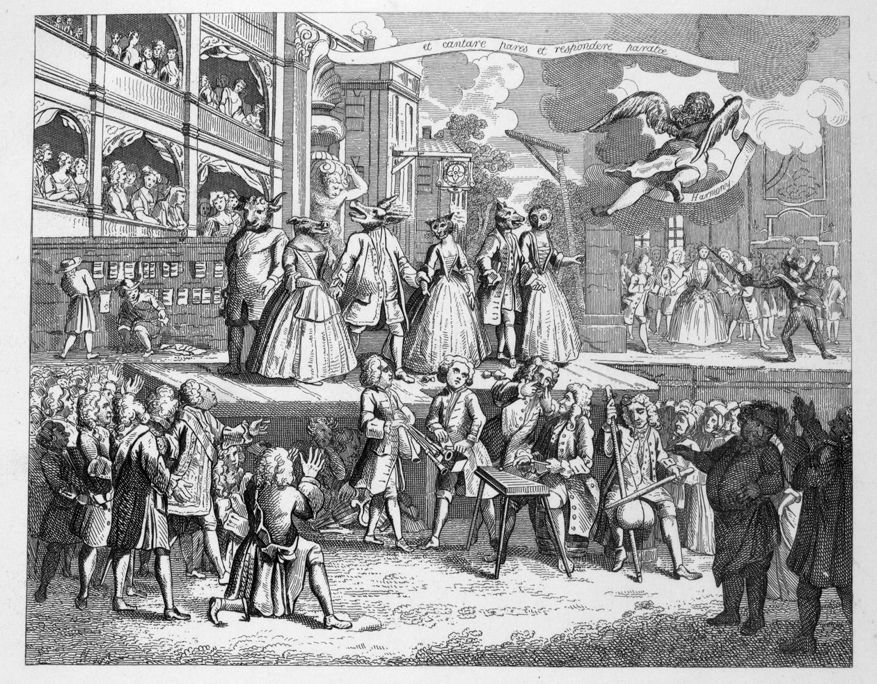 A koldusopera burleszk alkotó: William Hogarth