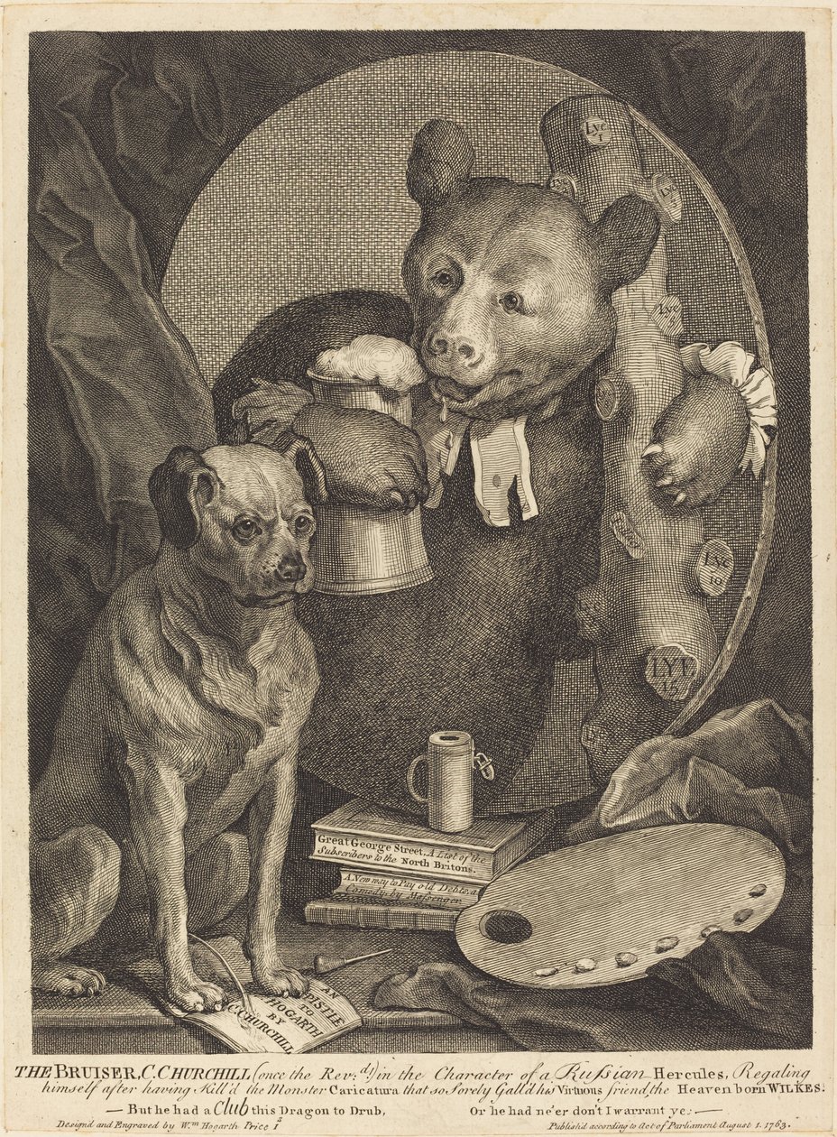 A Bruiser alkotó: William Hogarth