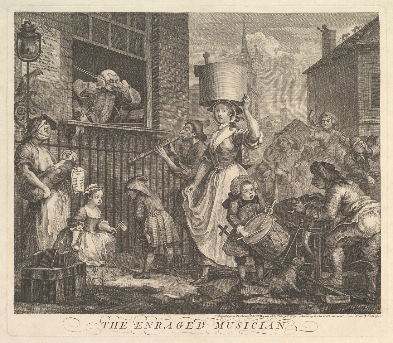 A dühös zenész alkotó: William Hogarth