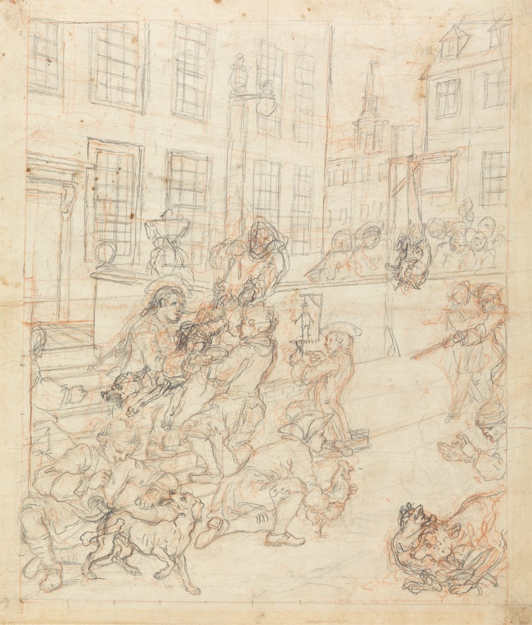 A kegyetlenség első szakasza alkotó: William Hogarth