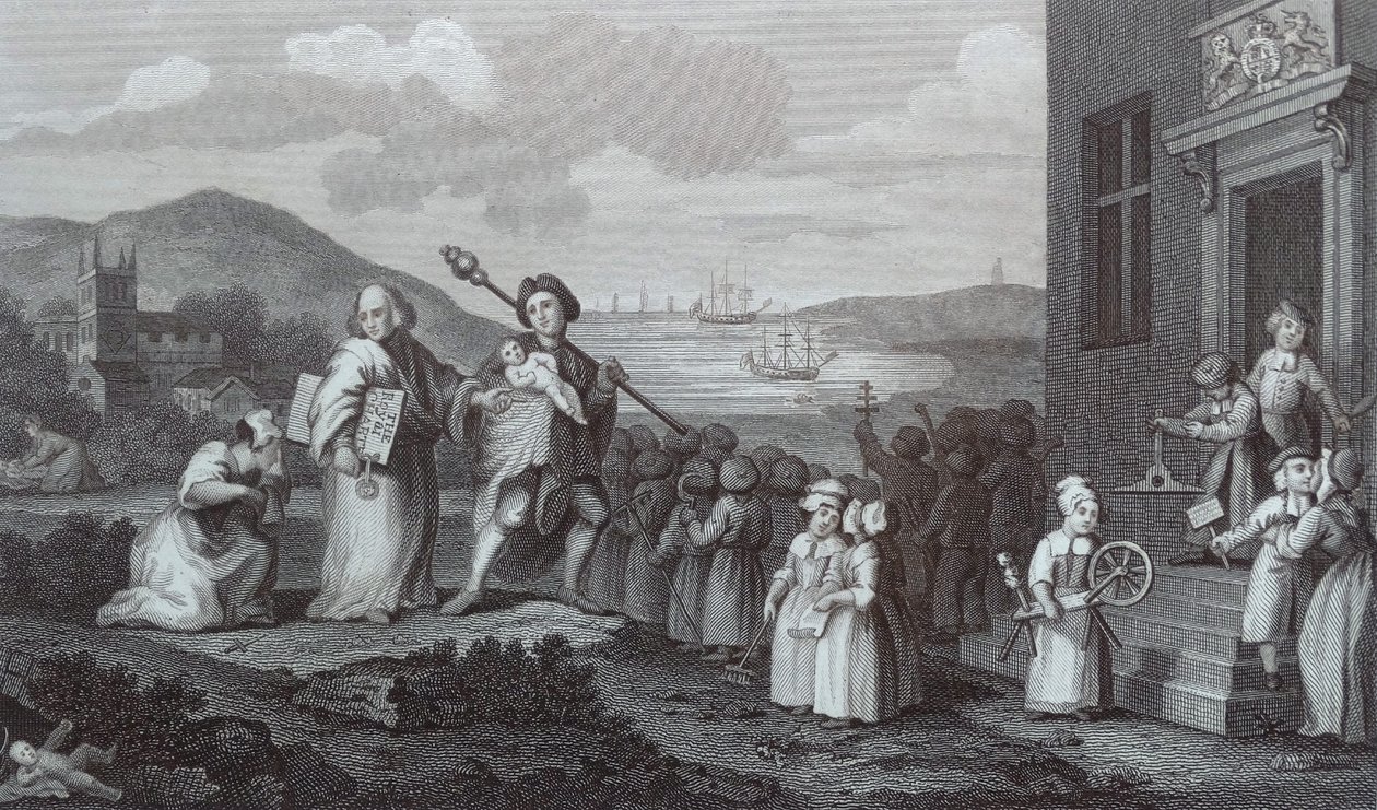 Az alapítványok alkotó: William Hogarth