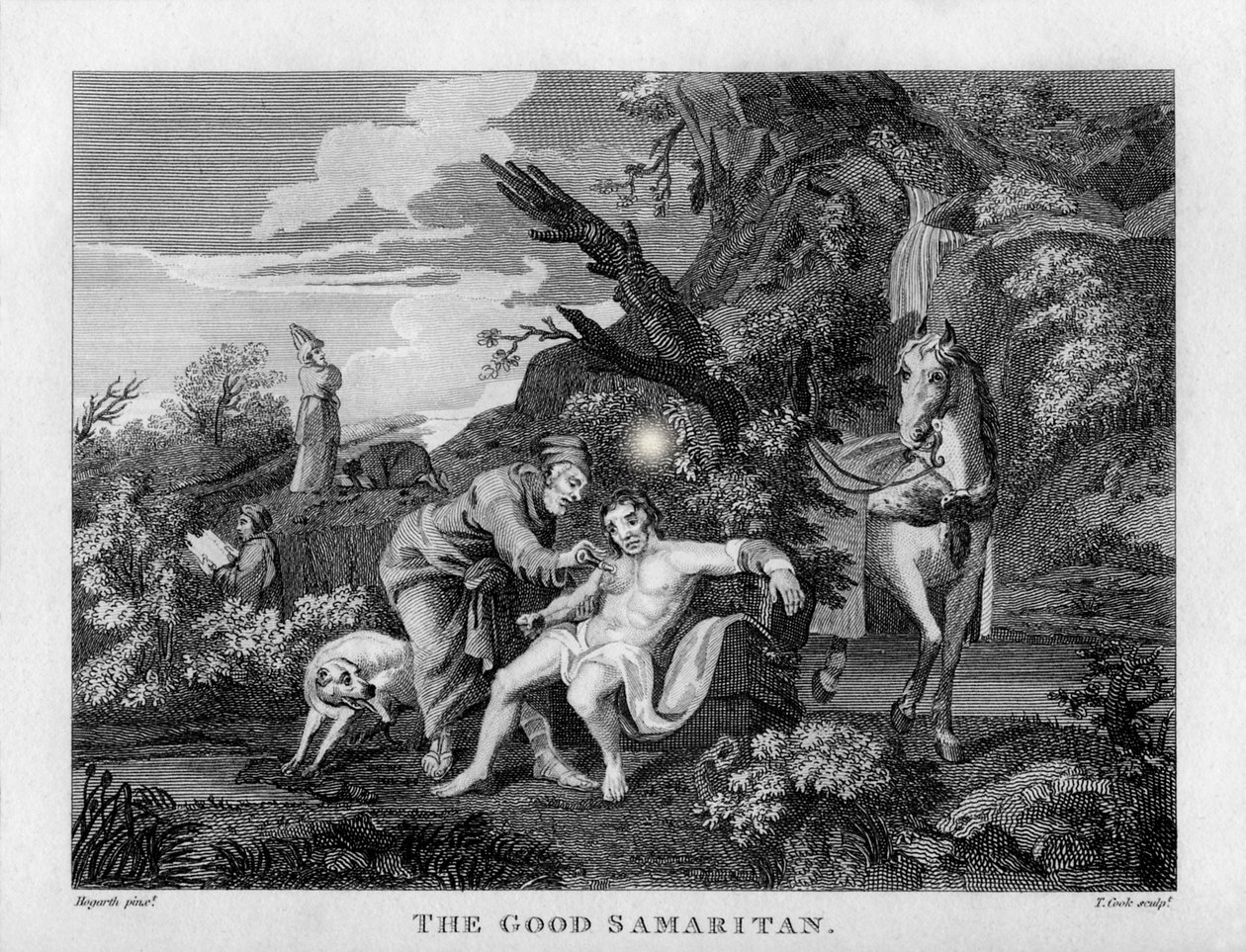 William Hogarth: Az irgalmas szamaritánus alkotó: William Hogarth