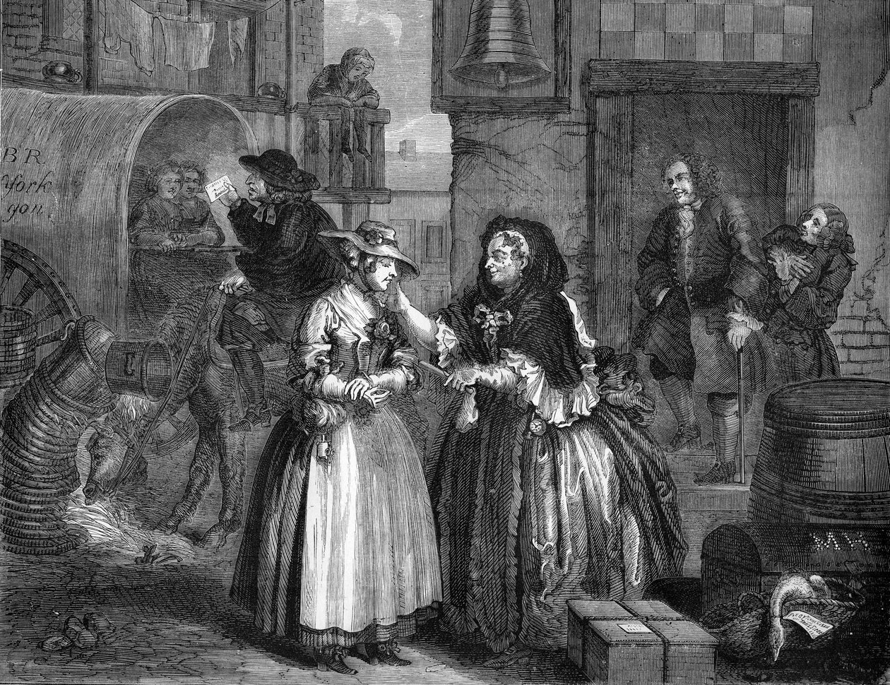 William Hogarth: A szajha fejlődése alkotó: William Hogarth