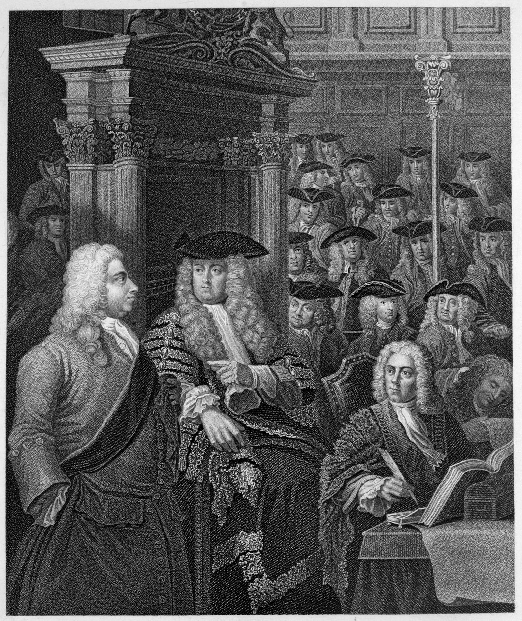 Az alsóházban alkotó: William Hogarth