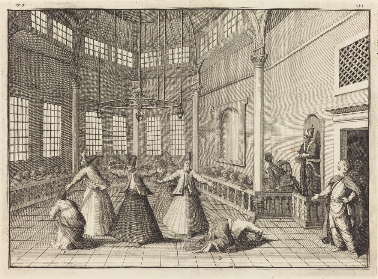 Egy mecset belseje alkotó: William Hogarth