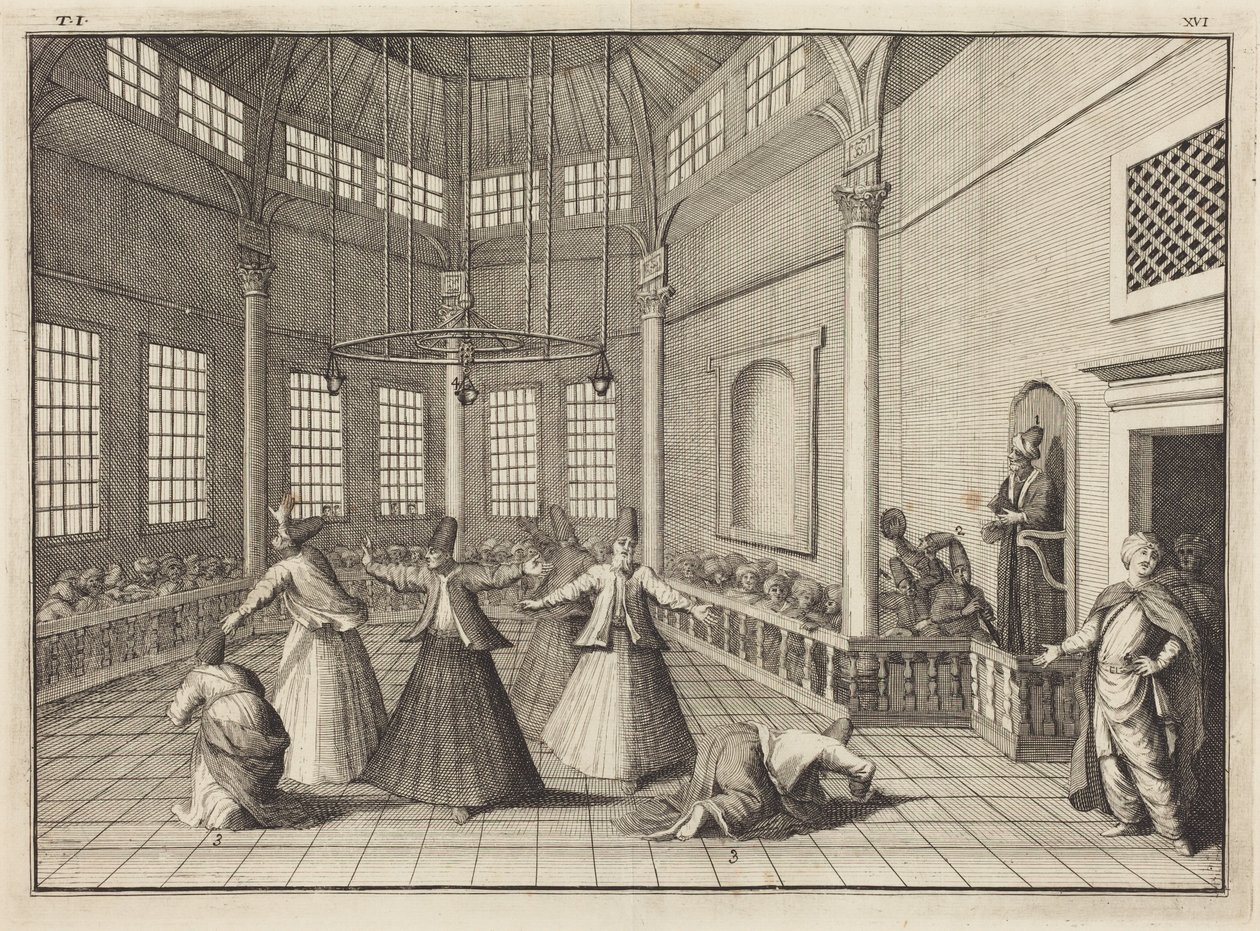 Egy mecset belseje alkotó: William Hogarth