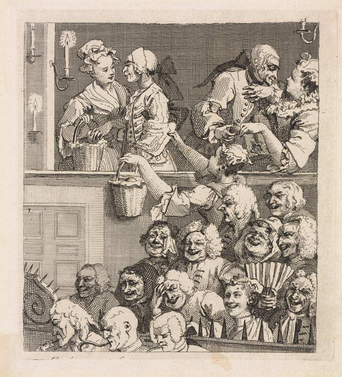 A nevető közönség alkotó: William Hogarth