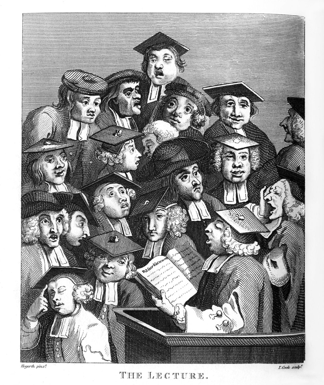 William Hogarth előadása alkotó: William Hogarth